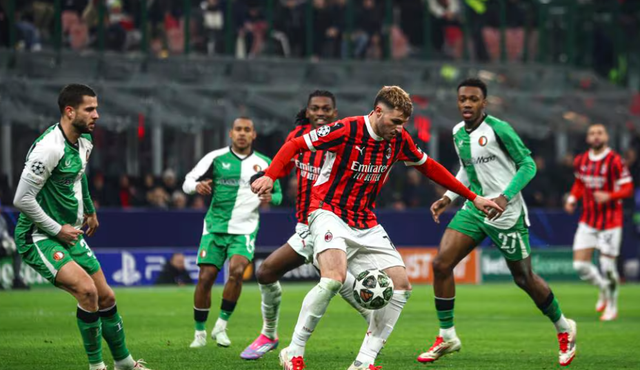 AC米兰逆袭跻身前列,欧冠比赛风云突变 AC米兰逆袭跻身前列,欧冠比赛风云突变