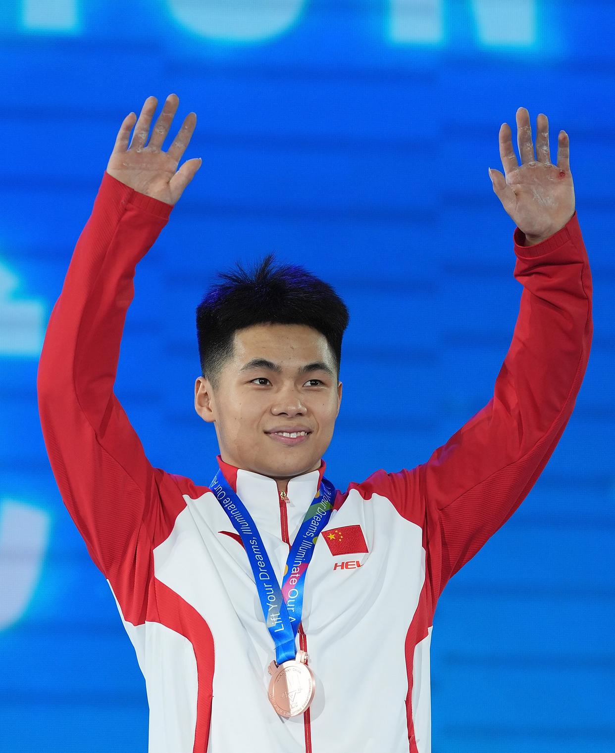 澳大利亚选手夺得男子55公斤级举重亚军 澳大利亚选手夺得男子55公斤级举重亚军